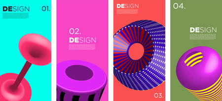 Vector Colorful Abstract geometric background for poster cover presentation and website design