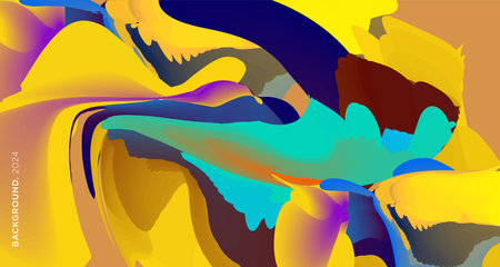 Abstract background with dynamic effect. Vector illustration. Can be used for advertisingeting, presentation.のイラスト素材