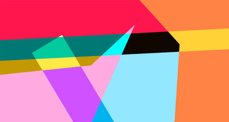 abstract colorful geometric background. vector illustration. flat design style.