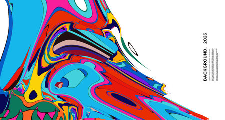 Colorful abstract background. Vector illustration for your design. Eps10のイラスト素材