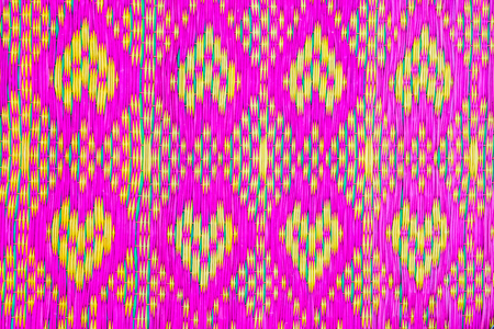 Thai mat backgroundの写真素材