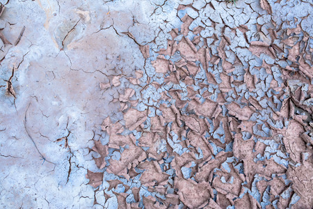 Dry land. Cracked ground background.の写真素材