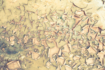cracked earth.vintage style.の写真素材
