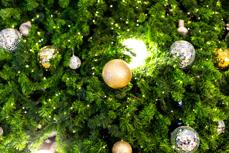 Patterns and backgrounds of Christmas holidays, background of Christmas holidays with copy space.の写真素材
