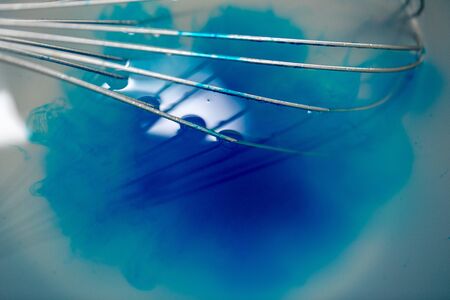 Production of alcohol gels for disinfecting gel and ingredients, prevention through antibacterial hygiene.の写真素材