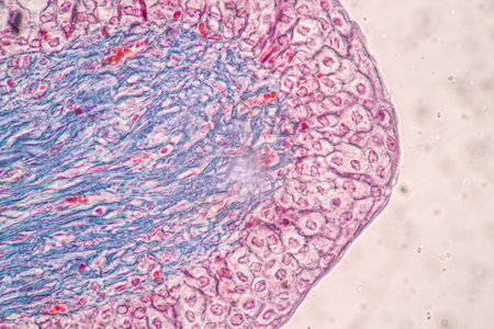 Histological Uterus human, Uterine tube human, Placenta human and Umbilical cord Human under the...