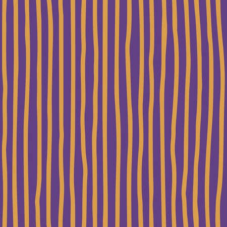 Vertical Lines Hand Drawn Seamless Pattern. Vector Stripe Background in Contemporary Styleのイラスト素材