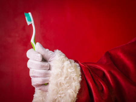 Advise of Santa Claus-brush your teeth well everyday!