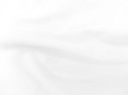 Abstract grey and white circular curve background. Close up of cloth texture with soft wave shape pattern. Halftone perspective modern bright art using for a backdrop, wallpaper, technology concept.の写真素材