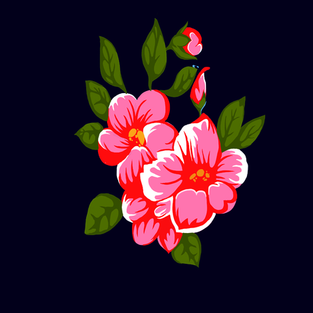 Colorful sweet clothing fabric printingの写真素材