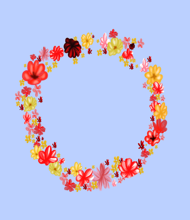 Colorful sweet clothing fabric printingの写真素材