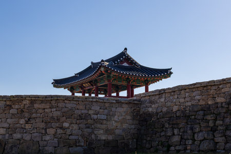 Palace in Seoul, South Koreaの写真素材
