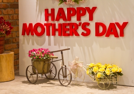 Happy Mother s Day greetingsの写真素材