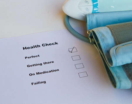 Health check rating is perfectの写真素材