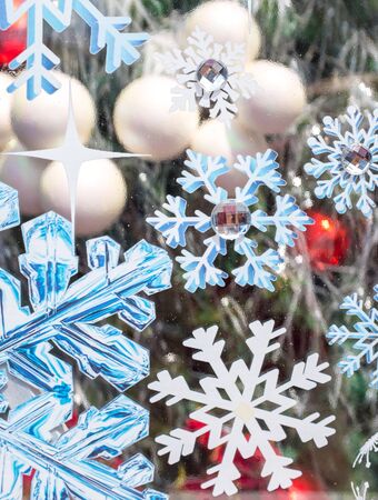 Christmas decoration with winter themeの写真素材