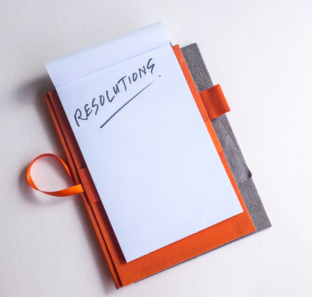 New year, new me, new resolutionsの写真素材