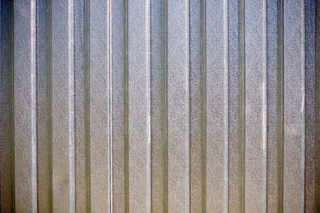 detailed shot of a metallic gateの写真素材