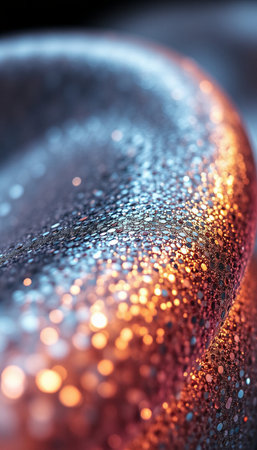 Abstract background with bokeh defocused lights and sparkles.の素材