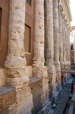 Rome. Italy. Columnsのeditorial素材