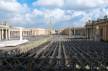Rome. The Vatican, Saint Peter's Squareのeditorial素材