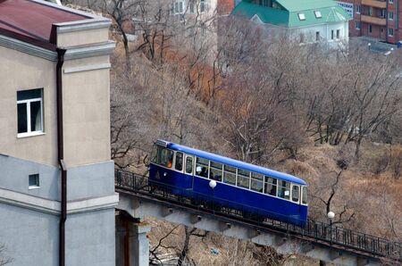 Vladivostok. Funicularのeditorial素材