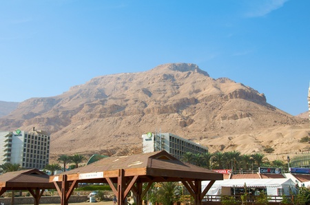 Hotels in the Dead Sea.のeditorial素材