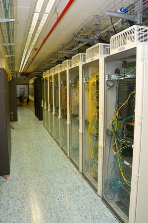 Hall Data Center (DPC). Data Center.のeditorial素材