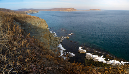 Tobizina Peninsula. Vyatlina Peninsula.の写真素材
