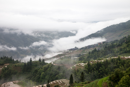 Longsheng terraceの写真素材