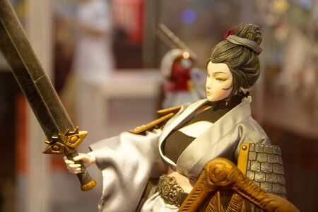Close-up of a figurineのeditorial素材