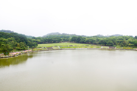 View at the Dongguan Botanical Garden, China