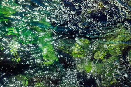 Wallpaper with a view of the bottom of the Black Sea Beautiful colorful abstractionsの写真素材