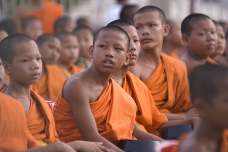 Buddhist Thai Monks Collectionsのeditorial素材