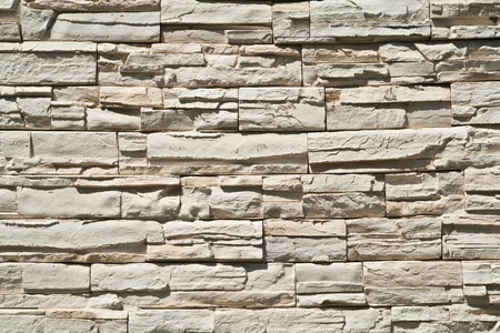 Stone brick modern wallの写真素材