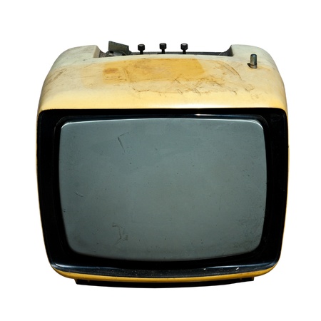 Retro, the old television.の写真素材