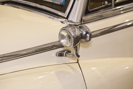 PATHUMTHANI - JUNE 20 : The vintage car Mercedes-Benz 300B, original car in Geramany showed in event of The 37th Vintage Car Concours on June 20, 2013. Pathunthani, Thailandのeditorial素材