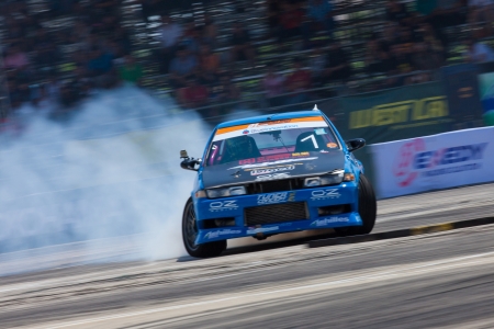 NONTHABURI THAILAND-JUNE 30 : S. Ming Hui, driver from Achilles Teamin D1 Grand Prix Series...