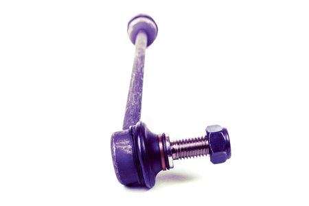 Stabilizer bar with ball joint, spare parts for mechanical repair and replacement of the car.の写真素材