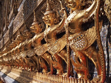 The Garuda at the Emerald Buddha Templeのeditorial素材