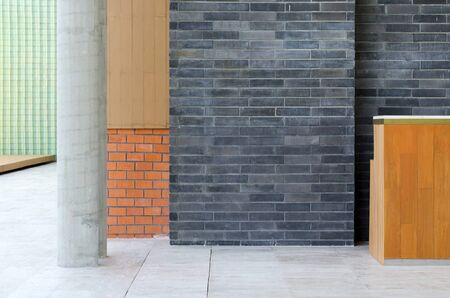 Various material in a chinese modern buildingの写真素材