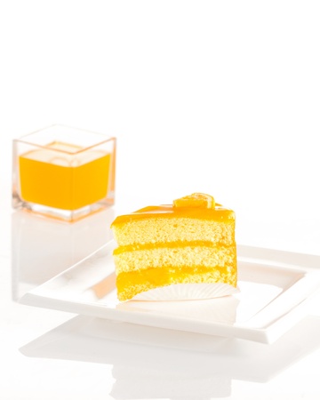 Orange Cakeの写真素材