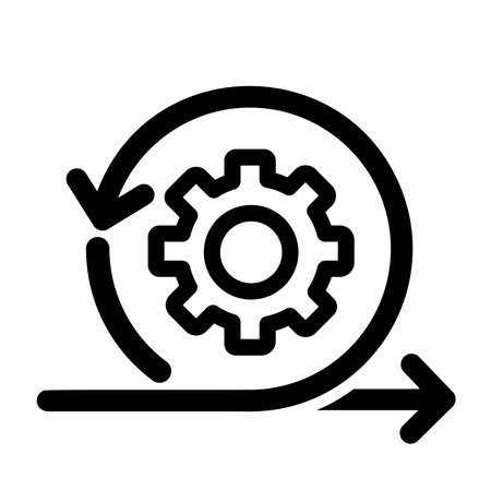 Agile icon, vector illustrationのイラスト素材