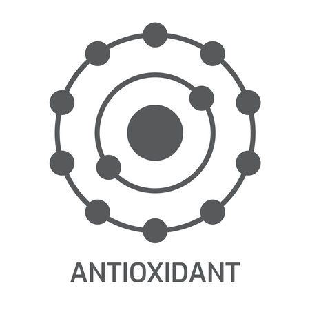 antioxidant icon. vector illustrationのイラスト素材