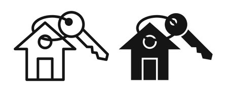 selling or rent home iconset on white background. Eps 10 stock vectorのイラスト素材