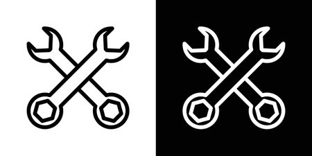 Tools icon set. Stock vector set on white background. EPS 10のイラスト素材