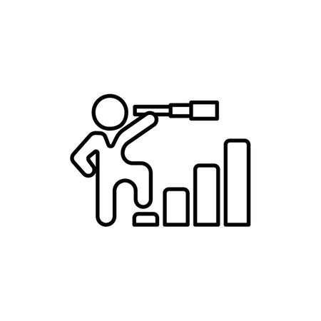 Leader Icon Set. Global team achievement vector symbol in a black filled and outlined style. Leading Inspirations Sign.のイラスト素材