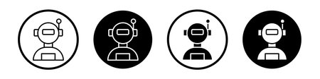 Astronaut user vector icon on the white background. EPS 10のイラスト素材