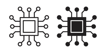 Technology icons suitable for infographics, websites and print media and interfaces. Line vector...