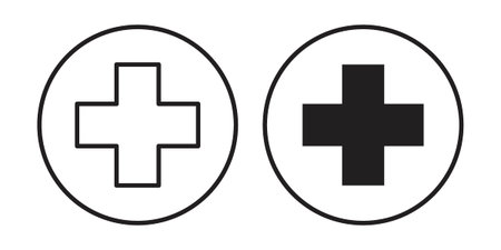 Plus icon. linear style sign for mobile concept and website ui designのイラスト素材