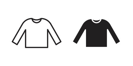 Sweater icon. Vector Isolated Illustration for web design.のイラスト素材